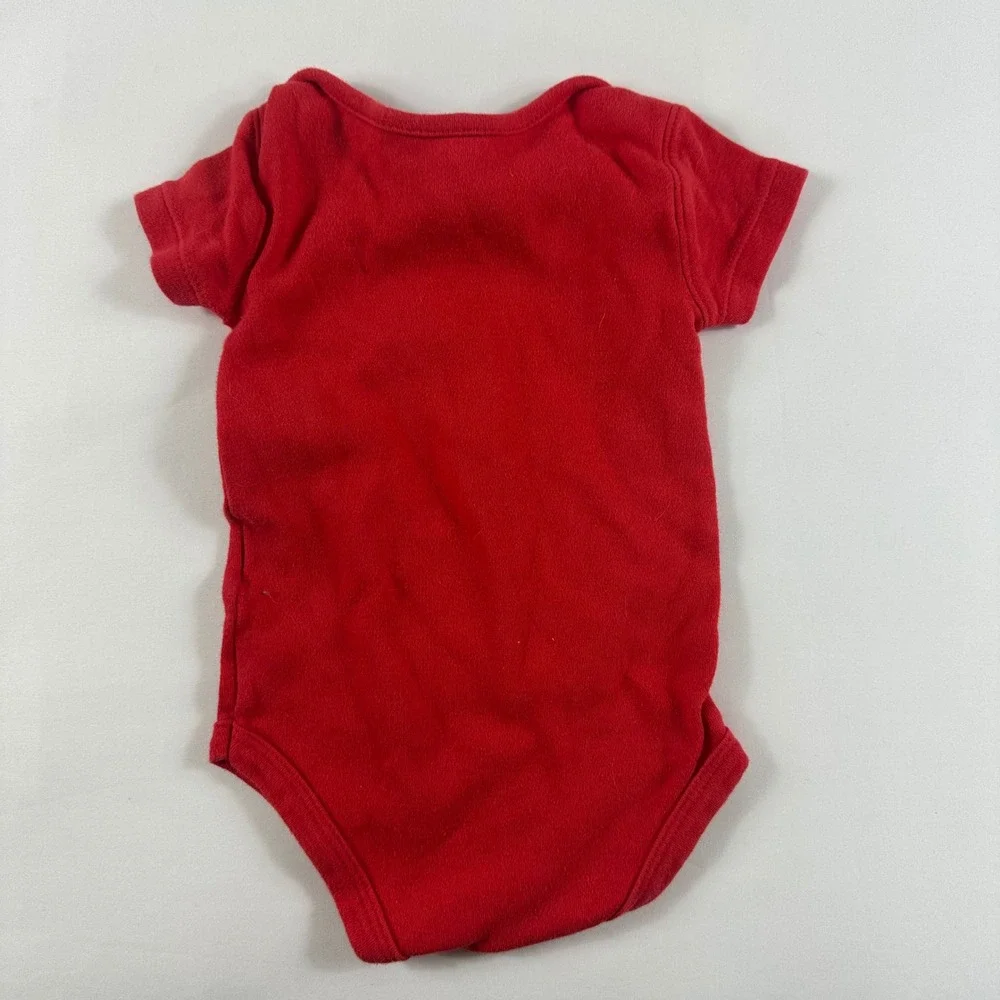 Chicago Bulls Lil Dribbler‎ NBA Baby Bodysuit Red Basketball Infant 12M